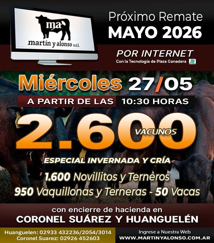 Afiche del remate