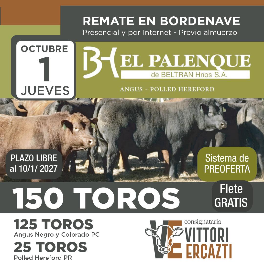 Afiche - Vittori Ercazti - El Palenque de Beltran Hnos 