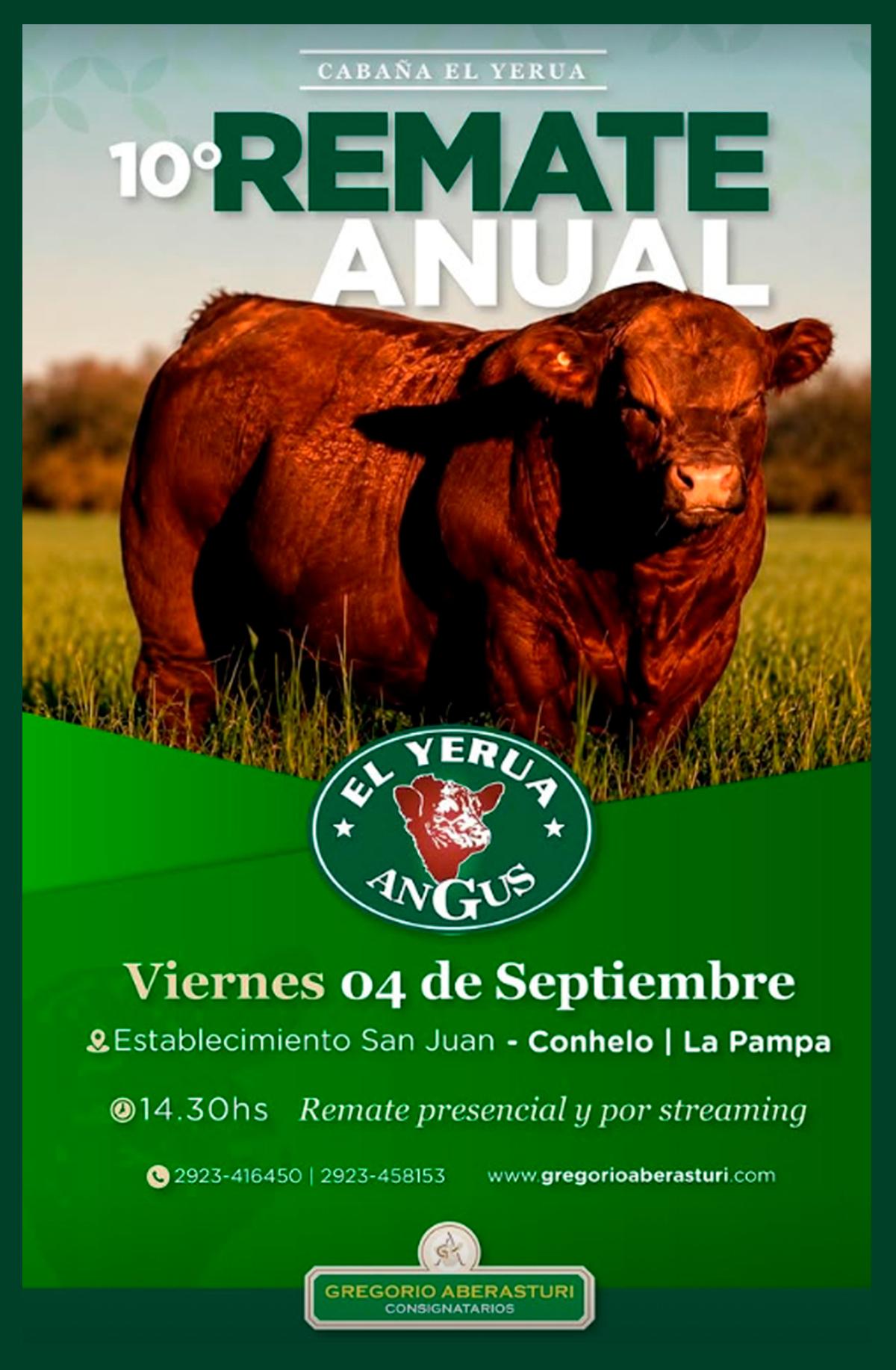 Afiche - Gregorio Aberasturi - Cabaña El Yeruá 